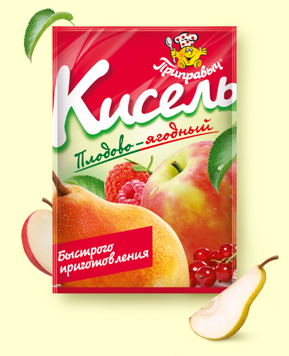 Кисель Плодовоягодный 110г*25шт Приправыч